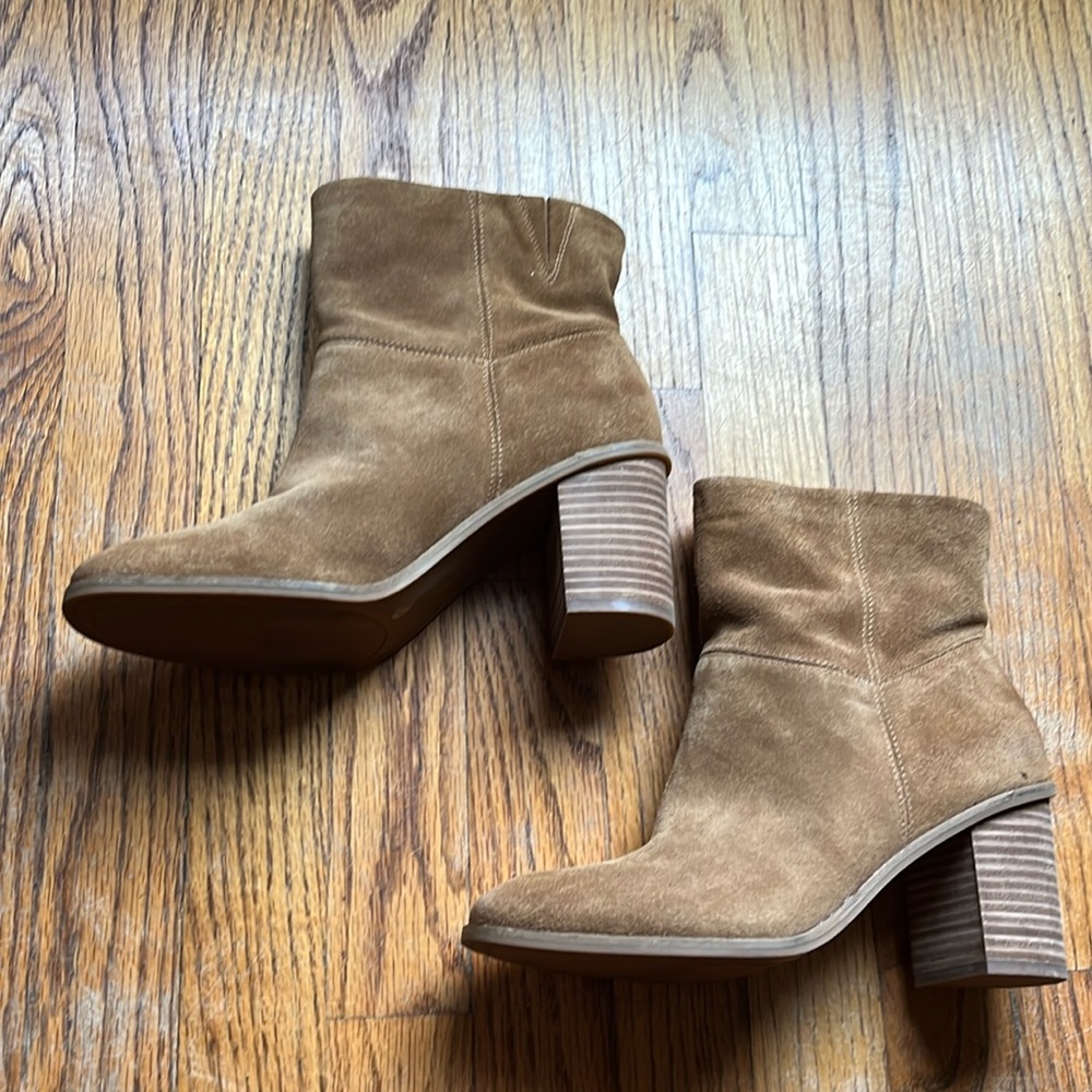 Lucky brand women’s ankle boots 3” heel